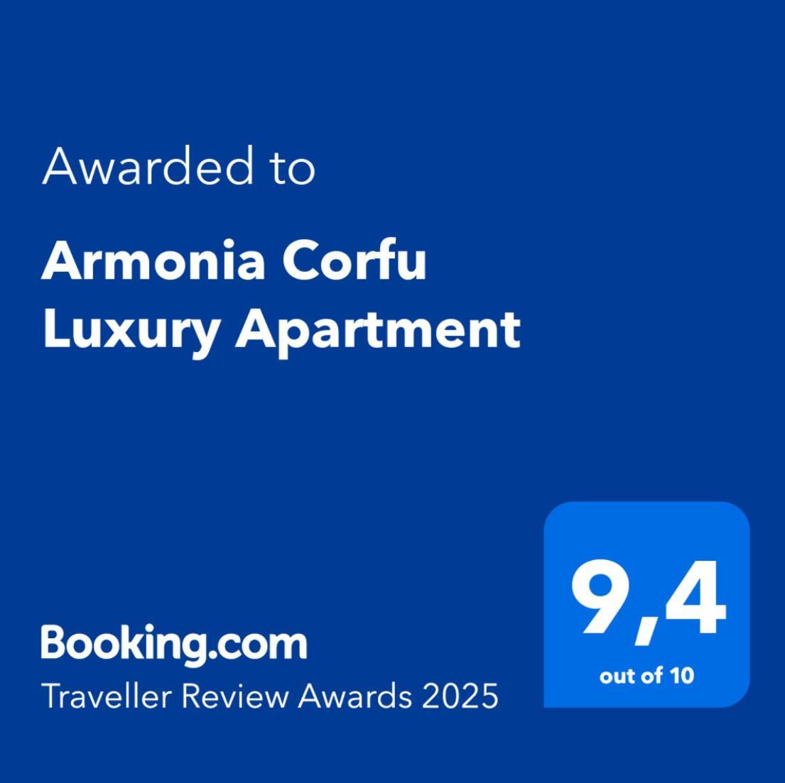 Armonia Corfu Luxury Apartment Liapades Exterior foto